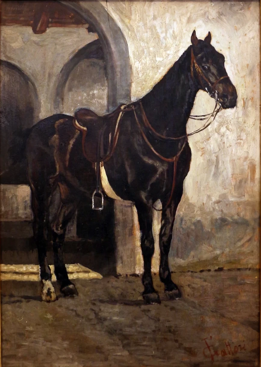 Cavallo nero - Galleria d’Arte Moderna, Milano